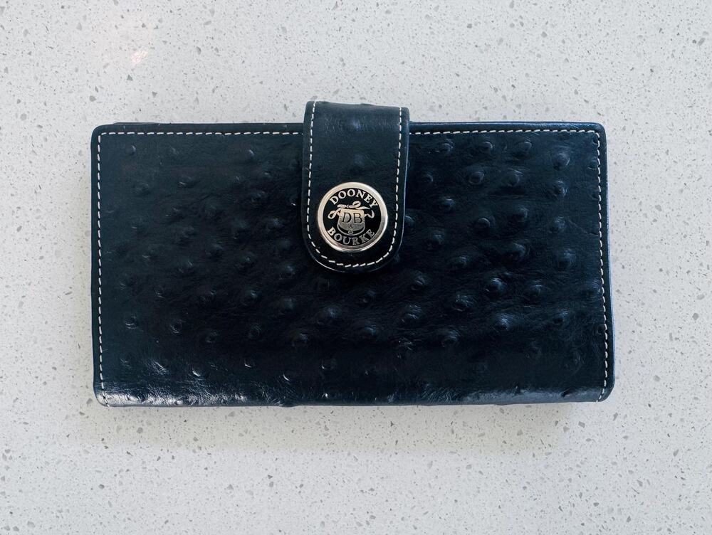 Dooney & Burke Ostrich wallet